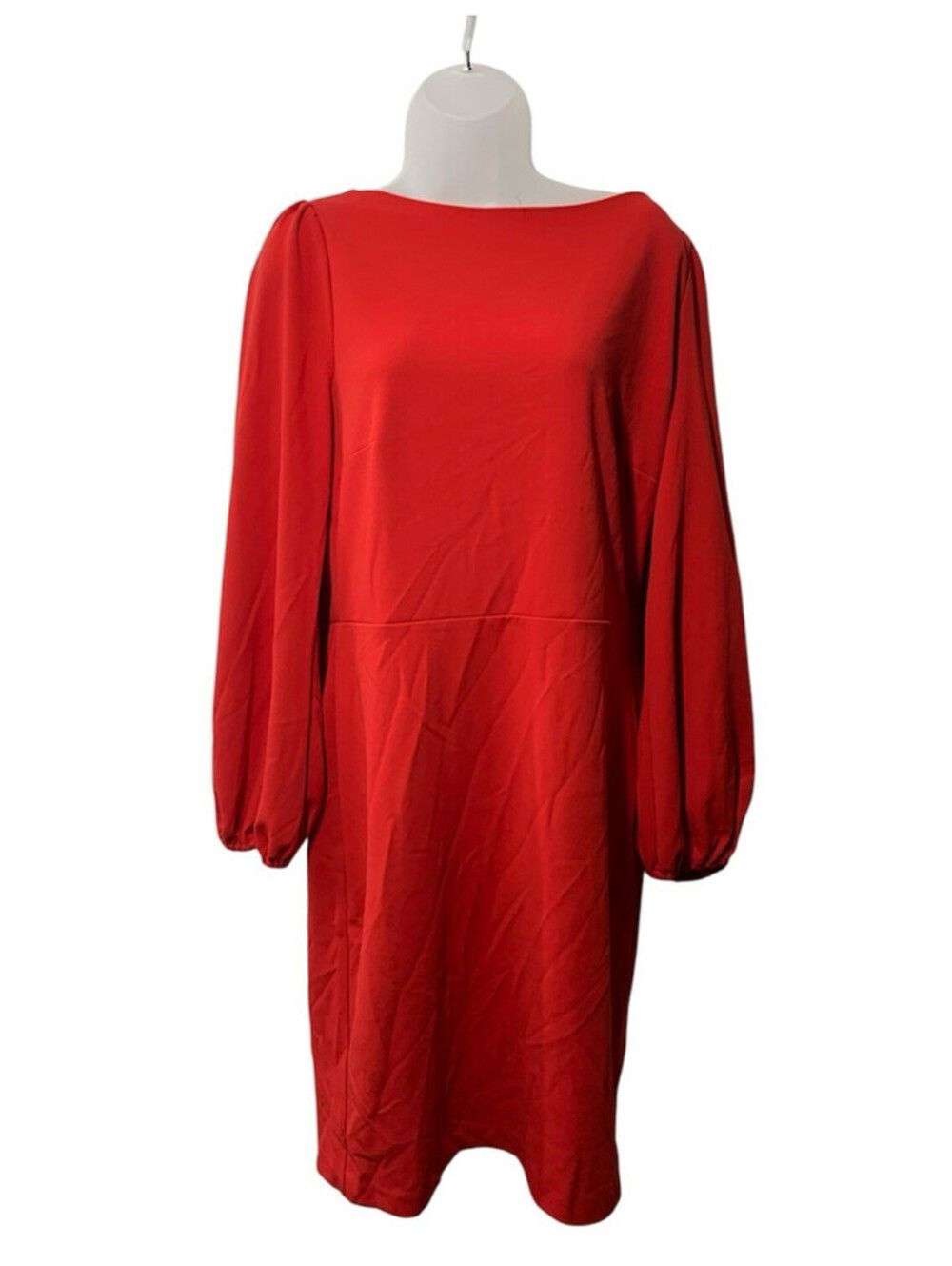 Alexia Admor Monica Crew Neck Mini Dress Long Sleeve Cocktail Party Size Large